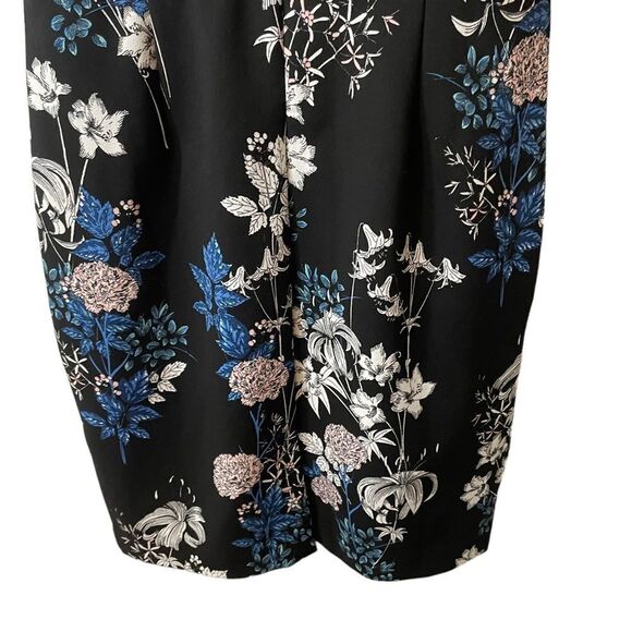 Banana Republic Factory Floral V Neck Sleeveless Floral Dress Size 8 - Picture 7 of 9